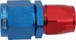 Aeroflow Stepped Straight End -6 Hose to -8AN Reducer Hose End Blue Teflon - AF201-06-08D