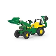John Deere Rolly Kids Ride On Tractor with Loader & Digger RT811076