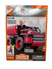 HEXBUG Vex Robotic Dump Truck Red Stem Starter 320+ Pieces