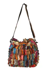 Ruffle Patch Bag--CIR-218