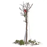 Busch 7971 HO/OO Gauge Tree Surgeon