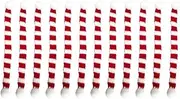 WAZIJ 12Pcs Red and White Mini Christmas Scarf Christmas Red Wine Bottle Knit Scarf Doll Xmas Decoration Cover