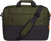 Trust Lisboa Laptop Bag 16 Inch Shoulder Bag Men Women with Trolley Strap Bag Made of Recycled PET Bottles Work Bag for Travel Business MacBook Notebook HP Dell Asus Lenovo