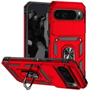 For Google Pixel 9 Pro Case, Camera Shielding Cover, Red