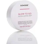 New Sonage Glow To Go Glycolic Acid Peel Pads 30 Pads