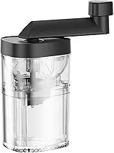 Coffee Grinder - Manual Coffee Grinder, Burr Coffee Grinder | Very Efficient Multipurpose for Highly Consistent Thickened Hand Grinder Easy Grip Coffee Design aj