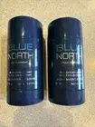 2 BLUE NORTH Jean Marc Paris Men's Perfumed Deodorant Stick 2.8oz Each