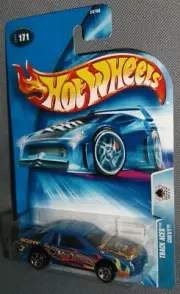 Hot Wheels 2004 #171 Track Aces Chevy Stocker Blue #3 Scott Racing 5SPs B3766