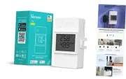 THR316D Elite 16A Smart Switch with Temperature and Humidity Monitoring with