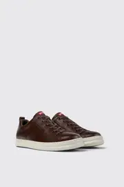 Runner Brown leather sneakers for men