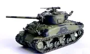 Dragon 1:72 US M4A1(76)W VVSS Sherman Medium Tank, DRR63169