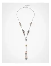 [Taking Shape] Charm Lariat Necklace in Multi