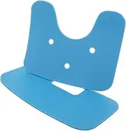 Luxshiny 2pcs Non- Shower Foam Bath Mat with Drainage Holes for Elderly and Pregnant Women High Back Chair Cushion for Bathing Comfort