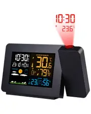 Fresh Fab Finds Wireless Weather Station with Atomic Projection Alarm Clock
