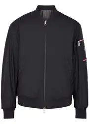 Moncler Bharani Shell Bomber Jacket - Navy - 7 7