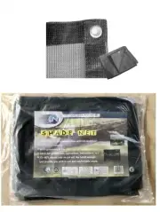 20' X 20' Black Shade Net Mesh Screen Garden Patio RV Nursery Canopy Sun Tarp