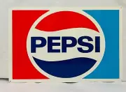 NEW Pepsi Cola tin metal sign