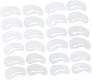Healvian 24pcs Eyebrow Shaping Templates Set Abs Plastic Stencil Kit for Brow Grooming Tint