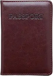 [CHUAN boutique] Travel Simple Passport Book Thin Passport Bag Passport Holder Storage Portable Ticket Holder Ultra Thin Cover