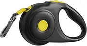 Retractable Dog leashs | Anti-Slip Handle | Strong Nylon Tape/Ribbon Lead | Heavy Duty Rope for Large Dogs Up to 75kg |, Walking, Training, Running & Camping