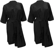 [LIGIGWASH] 2Pcs Salon Robes for Clients Guests Lightweight Spa Gown for Beauty Salons Spas Gyms and Home Use Stylish Portable Design