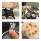 63Pcs Piping Bag and Tips Set Cake Decorating Supplies Kit with Cleaning TuIcM