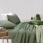 Bed Sheets Single Double King Queen King Single Super King Flat Fitted Sheet