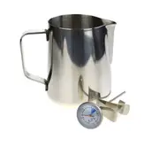 Caterchef 1.5 Litre Espresso Coffee Jug and Thermometer Set