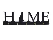 New Hampshire Home State Shape Key Holder Hanger Rack Housewarming Wall Gift