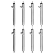 8pcs Quick Release Spring Bar 17mm Width 1.8mm Dia Stainless Steel Watch Pins