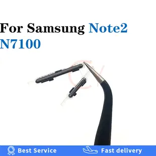 SAMSUNG 適用於三星 Galaxy Note 2 II N7100 電纜更換部件的音量按鈕電源開關按鈕排線