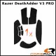 Corepad 雷蛇 DeathAdder V3 PRO 防滑貼 黑色 / 白色 / 橘色 煉獄奎蛇