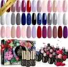 23 Gel Polish Set Nude Pink White Black Glitter Art Manicure