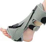 Adjustable Plantar Fasciitis Night Splint Foot Drop Orthotic Brace Night Splints (C)
