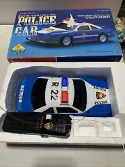 vintage radio shack rc Police Car