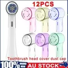 12x Electric Toothbrush Heads Cover Case Cap Protector For Braun Oral B Travel