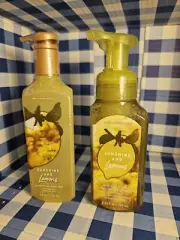 NEW! BBW Dual Pack "Sunshine And Lemons" Cleansing Foam & Gel Hand Soaps