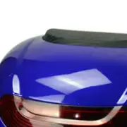 Blue Motorcycle Rear Box Large Capacity Waterproof Impact Resistant Universal