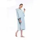 Men Women Kayak Changing Robe Bath Towel Hooded Beach Towels Poncho Bathrobe
