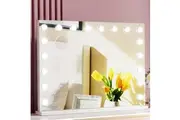 Embellir Makeup Mirror 80x58cm Hollywood Vanity with LED Light Tabletop Wall