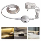 SMD2835 Waterproof LED Strip Motion Sensor Light LED 220V to 12V AU Power Adapte