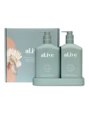 [al.ive body] Kaffir Lime & Green Tea Hand & Body Duo Set