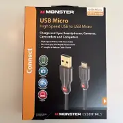 Monster USB to USB Micro cable High Speed Data Transfer and Charging