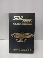 1992 STAR TREK: THE NEXT GENERATION : DATA'S LOG BOOK - Hardcover BRAND NEW