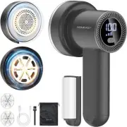 Fabric Shaver Fuzz Remover Rechargeable, HOMEASY Electric Lint Remover Shaver wi
