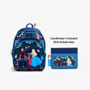 Loungefly Disney Sleeping Beauty Aurora Phillip Floral Mini Backpack Cardholder