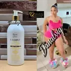 Pure Glow V-C Gluta 6in1 Kojic Luxury whitenizer lotion face & Body Lotion 1X