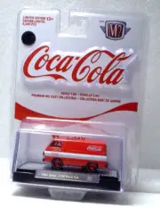 M2 Machines Red Chase Coca Cola 1964 Dodge A100 Panel Van 1:64 Diecast