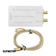20M-3GHz USB Pass-Through RF Power Meter Tester V4.0 w/ Aluminum Alloy Shell sup