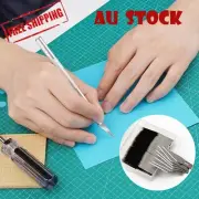 100x #11 Knife Replacement Blades Carbon Steel Hobby Arts Craft Cutting Tool AU